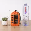 Bolsa de Nylon a Cuadros con Cordón Bolsa Cilíndrica con Cordón Bolsa de Almacenamiento para Chaqueta de Plumas Bolsa con Cordón Bolsa Organizadora de Viaje Bolsa de Empaque