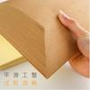 100 Hojas de Etiquetas Amarillas Kraft A4 en Blanco para Impresoras de Inyección de Tinta, Etiquetas Adhesivas de Colores para Cajas
