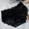 Calcinhas de Renda para Mulheres, Cintura Média, Sexy, Fashionável, Confortável, Respirável, Triângulo Vazado, Macio, Forro de Algodão Puro, Floral, Estilo Menininha