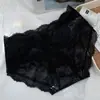 Precioso Calcinha Feminina de Renda Cintura Média Feminina, Estilo de Luxo Acessível, Sexy, Translúcida, Macia e Confortável, Triângulo Elástico Grande Tamanho Grande