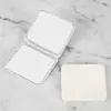 Espejo Pequeño Portátil Plegable de Celebridad de Internet para Llevar Contigo, Lindo Mini Espejo de Maquillaje de Doble Cara, Espejo Portátil para Bolso de Mujer