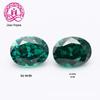 5A zircônia CZ em forma de ovo cor especial cor 34# verde claro 35# zircônio verde zircônia pedra nua atacado cor consistente