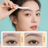 Maquinilla de Cejas Xirui para Mujer, Maquinilla de Cejas Profesional con Mango Recto, Maquinilla de Cejas Portátil con Patrón de Mármol