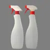 Botella pulverizadora de 600 ml con cabezal de gallo para eliminar manchas de aceite, pulverizador de gatillo manual de PE, botella pulverizadora de plástico, limpiador en stock