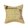 Venta al por mayor de fábrica bolsa de aire de relleno compuesto de papel Kraft amortiguador compresión contenedor de logística bolsa inflable impresión de logotipo