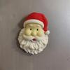 Nuevas pegatinas navideñas para refrigerador Reno Papá Noel Muñeco de nieve imán piedra pizarra pegatinas magnéticas tablero de mensajes decoración