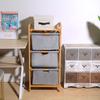 Cesta de Almacenamiento de Ropa Sucia para el Hogar Cesta de Bambú para Ropa Sucia de Baño Cesta Plegable de Estilo Nórdico para Ropa Sucia Estante de Almacenamiento