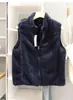 Chaleco de coral de estilo japonés para otoño e invierno, cuello alto, unisex, forrado de forro polar para abrigar, prenda exterior gruesa