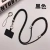 Cordão para celular, corda para pendurar no pescoço, transversal, pode ser traseiro retrátil ajustável, personalidade, criativo, moda, corrente, porta-cartão de chave, cordão