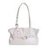 Bolsa Tote de Design Nicho Primavera 2026, Bolsa de Grande Capacidade, Textura Casual Fashion, Bolsa de Ombro Feminina Personalizada