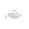 Plato Creativo para Condimentos con Borde Dorado Plato Pequeño para el Hogar Plato de Cerámica para Salsa de Hotel Reposapalillos Plato Multifuncional para Vinagre Plato para Sumergir en Olla Caliente