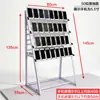 Soporte de Piso para Teléfono Móvil de Estudio para Múltiples Teléfonos Metálico de Escritorio Multicapa Multiusos Soporte Metálico para Múltiples Dispositivos para Juegos Móviles