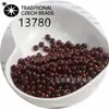 Cuentas de vidrio checas baoshiosa color natural para arroz no se decoloran color sólido pintura al óleo cuentas de porcelana hechas a mano para pulsera DIY