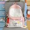 Mochila Nueva Modelo Estilo Japonés de Alto Valor Fresca Dulce Linda de Estrella para Estudiantes de Secundaria y Preparatoria Mochila Ligera de Viaje
