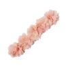 Acessórios de cabelo de princesa coreana com flores, faixa de cabelo de chiffon para crianças, adereços para fotos de bebê, faixa de cabelo de renda, atacado de fábrica