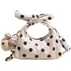 Bolso Nuevo de Lunares de Nicho 2026 para Mujer, Bolso Cruzado de Moda Tendencia, Bolso de Hombro Versátil Simple de Gamuza Tipo Dumpling