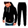 . Novo Top Masculino Liso para Fitness ao Ar Livre, Lazer, Esportes, Suéter Pulôver Conjunto de Tops Masculinos