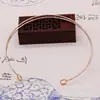 Joyería DIY Tocado Accesorio para el Cabello Nupcial Estilo Antiguo Hanfu Cobre Calado 2*145mm Diadema Tocado de Doble Capa B033