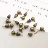 Bola Redonda con Cierres de Anillo para Oreja Juego de Joyería Hecho a Mano DIY para Hacer Aretes Aretes Colgantes Materiales Accesorios para Joyería de Oreja Venta Caliente