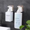 Botella de Gel Antibacterial para Manos de Hotel con Dispensador de Jabón de Baño Estante Colgante de Pared Cepillado para Gel de Ducha de Baño