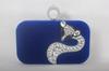 Suministro directo de fábrica de bolso de mujer europeo y americano Bolso de noche Fox Diamond bolso de mano bolsa de franela