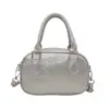 Bolsa Pequena Quadrada de Mão com Textura de Luxo no Atacado Bolsa Feminina Moda Nova Outono 2025 Bolsa de Ombro Embossada Bolsa Transversal para o Dia a Dia