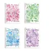 Cuaderno de hojas sueltas estilo acuarela B5 inspiracional, cuaderno desmontable, alto valor estético, cuaderno de estudiante A5, cuaderno de diario, venta al por mayor