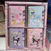 Sanrio Pinguim Miffy Desenho Animado Mini Caderno Espiral Estudante Portátil Bolso Caderno Papelaria de Alto Valor Livro