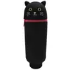 Nova Estojo de Lápis Infantil Silicone Cola Estojo de Lápis DIY Padrão Fofo Estojo de Lápis Panda Gigante Caneta Desenho Animado Fofo