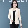 Traje Chaqueta Corta Ropa de Primavera Temprana y Otoño para Mujer 2025 Nuevo Estilo Popular de Verano Cortavientos Pequeño Top Moderno y Hermoso