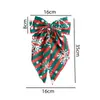 Serie Navideña Nueva Transfronteriza Pinza de Resorte con Lazo Copo de Nieve Árbol de Navidad Pasador para Cabello de Persona Mayor Accesorios para el Cabello de Fiesta de Año Nuevo