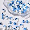 Cuentas de Cerámica Azules Estilo Japonés Lindas Concha Corazón Cuentas Sueltas DIY Accesorios de Joyería Hechos a Mano Pulsera Material de Cuentas Redondas