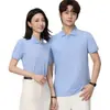 Polos de Algodón con Cuello de Solapa Ionizados para Adultos y Niños, Ropa a Juego para Padres e Hijos, Ropa de Trabajo para Reparación de Automóviles, Uniformes de Grupo, Se Pueden Estampar y Bordar