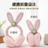 Orejeras de Invierno Cálidas para Mujer para Ciclismo Antihielo Antifrío Artefacto de Protección para los Oídos Orejas de Conejo Lindas Plegables Orejeras Estudiantiles
