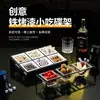 Bar Ktv Prato de Petiscos Bandeja de Frutas Lan House Bandeja de Frutas Dividida Conjunto de Suporte Prato de Frutas Secas Prato de Petiscos Comercial Suporte
