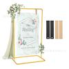 Soporte de Hierro para Letrero de Fiesta Soporte para Letrero de Bienvenida de Boda Soporte para Flores Arco de Globos Soporte para Letrero Arco de Entrada de Bienvenida