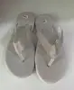 Chanclas Planas de Pedrería Cruzadas de Verano 2026 Tallas Grandes para Mujer Simples Casuales con Lentejuelas Cómodas Antideslizantes