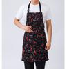 Catering Chef Ropa de Trabajo Colgante de Cuello Anti-Manchas Delantal para Suciedad Restaurante Occidental Cafetería Postre Pizzería Delantal de Trabajo
