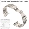 Adequado para Pulseira de metal titânio para Apple Watch 38mm 42mm Pulseira de metal para smartwatch Homem de Ferro