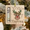 Rzp Navidad Transfronteriza Lindo Portamonedas Adorno Navideño Clip para Dinero de Árbol Decorativo
