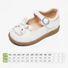 Zapatos de Cuero para Niñas Snuffy Modelo Nuevo Primavera 2026 Niños Suela Suave Antideslizantes Dibujos Animados de Princesa Zapatos para Bebé