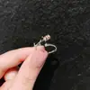 Anillo de Rosa Yinzhen para Mujer Plata de Ley S925 Anillo Abierto Ajustable de Venta Caliente Transfronteriza Europea y Americana Nicho Lujo Ligero Moda Versátil