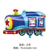 Globos de Papel de Aluminio con Forma de Coche al por Mayor: Tren, Autobús Escolar, Vehículo de Construcción, Tanque, Vehículo de Forma Especial, Inflable 3D