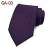 Suministro Listo del Fabricante de Corbata Lisa Casual de Moda Clásica a Cuadros Finos de Poliéster para Hombre Unidad
