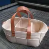 Bolsa de pañales de fieltro transfronteriza, bolsa de cosméticos de gran capacidad para mamá, madre y bebé, bandolera, plegable y fácil de transportar