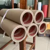 Tubo de Papel Grueso Reforzado con Logo Impreso Interno Personalizado de Fábrica Tubo para Póster Tubo Redondo de Papel Kraft Tubo de Papel Venta al por Mayor