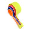 Gadget de cocina para hornear al por mayor juego de cucharas medidoras de acero inoxidable de cinco piezas juego de cucharas medidoras juego de 5 piezas taza medidora con escala creativa