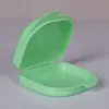 Caja de Almacenamiento de Doble Agujero para Material Dental Pequeña Mediana Abierta Caja para Colocar Dentaduras Caja Soporte Caja para Juego de Molares Caja para Dentaduras Casera