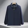 Cortavientos personalizado forrado de algodón con estampado de logo, ropa de trabajo para exteriores para hombres y mujeres, chaqueta cortavientos y cálida, abrigo de trabajo para team building