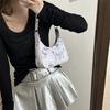 Bolso bandolera sencillo y fresco para mujer, estilo verano 2024, con lazo y bandolera que combina con todo.